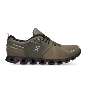 On Cloud 5 Impermeable Oliva Negro Zapatos
