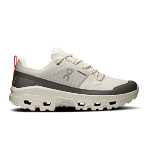 On Cloudrock Low Waterproof Marfil Marfil Zapatos