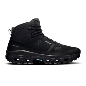 On Cloudrock Mid Waterproof Negro Negro Zapatos